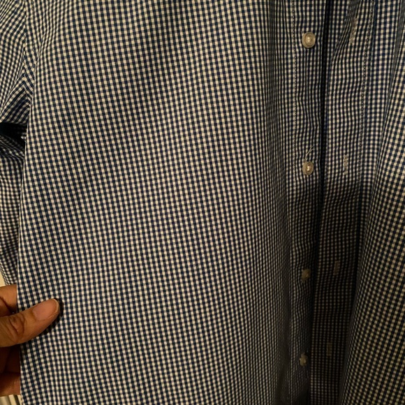 J. Crew Factory Boys' long-sleeve flex Thompson patterned shirt - Size 14 - Picture 3 of 8